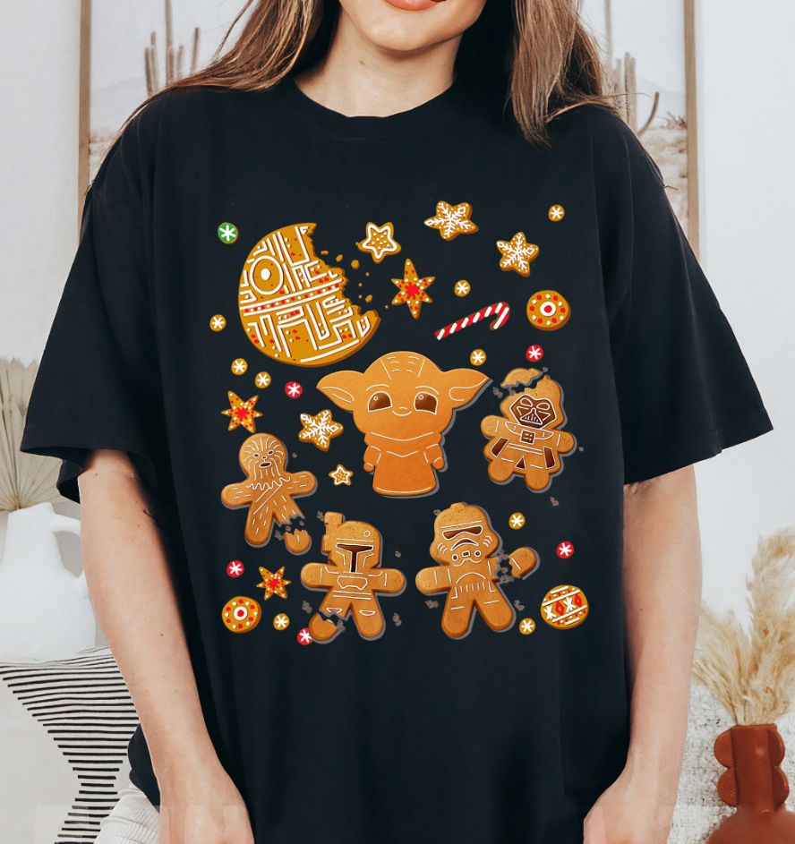 Star Wars Gingerbread Christmas T-Shirt Star Wars Gingerbread Christmas T-Shirt