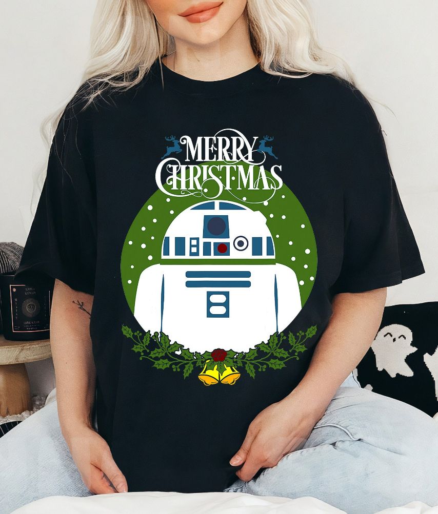 Star Wars Merry Christmas Wreath Bells T-Shirt, Star Wars Merry Christmas Wreath Bells T-Shirt,