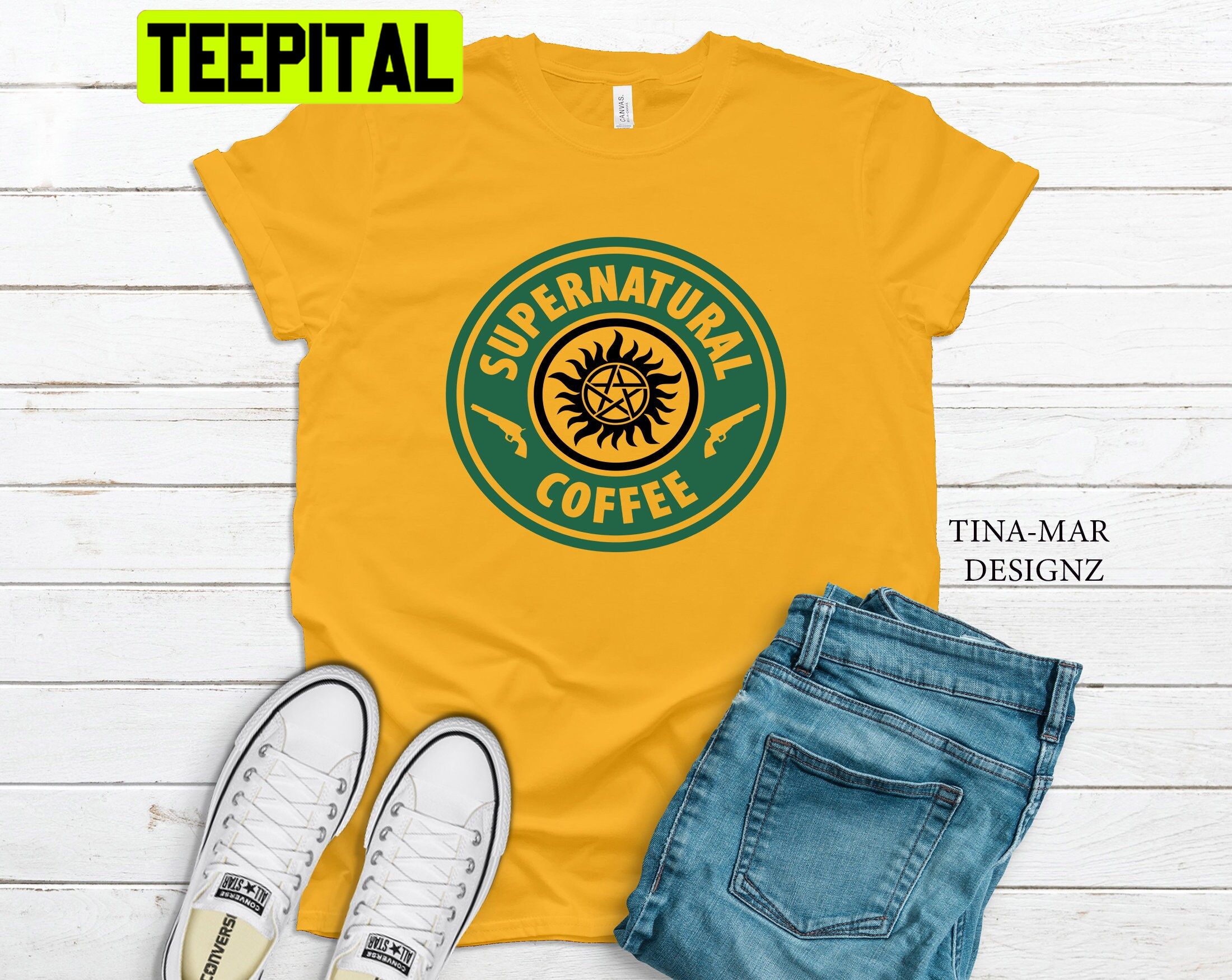 Supernatural Coffee Trending Unisex T-Shirt Supernatural Coffee Trending Unisex T-Shirt