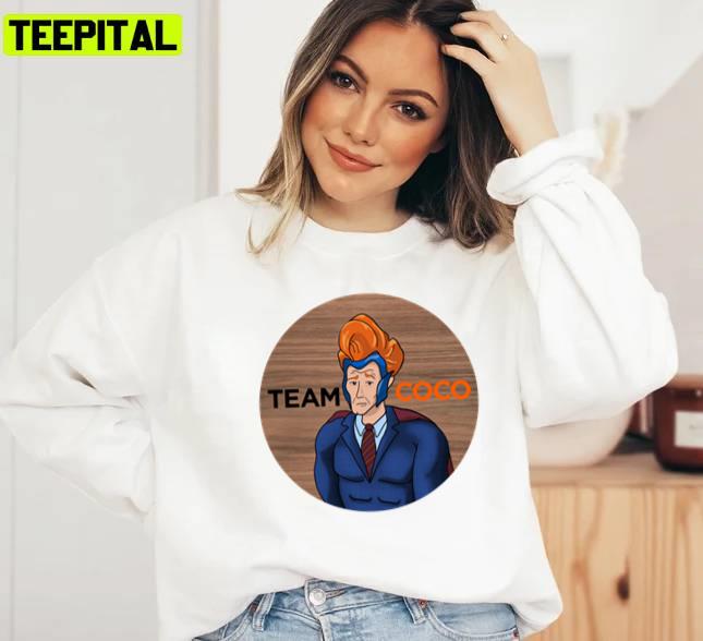 Team Coco Conan O'brien Design Unisex T-Shirt Team Coco Conan O'brien Design Unisex T-Shirt