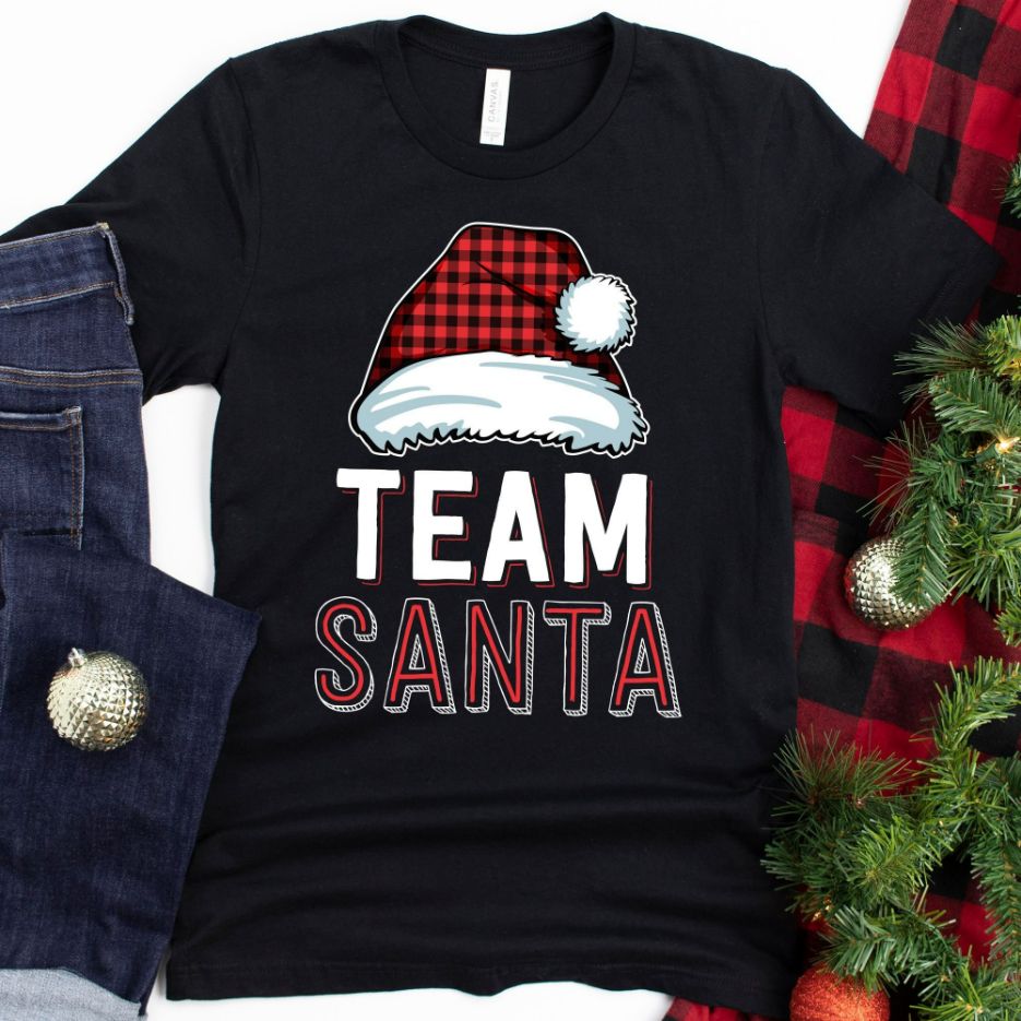 Team Santa Christmas T-Shirt Team Santa Christmas T-Shirt