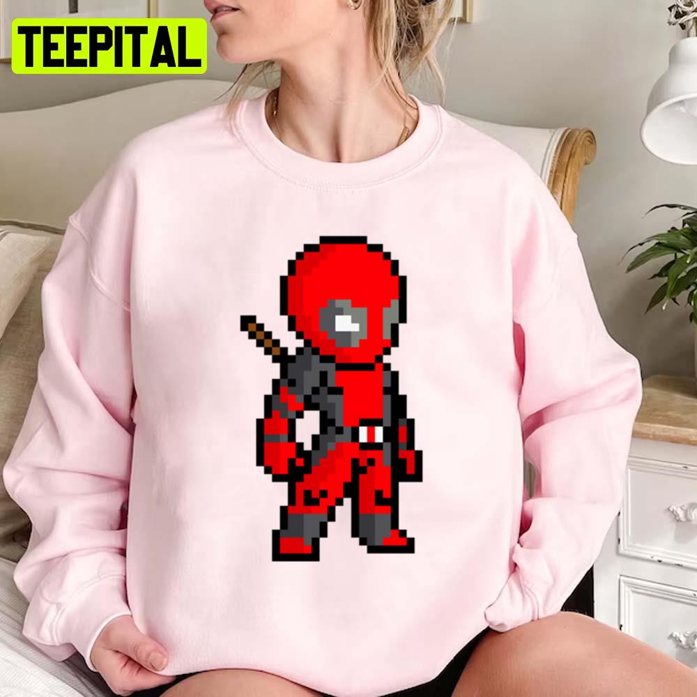 The Avongers Pixel The Deadpool Chibi Unisex T-Shirt The Avongers Pixel The Deadpool Chibi Unisex T-Shirt