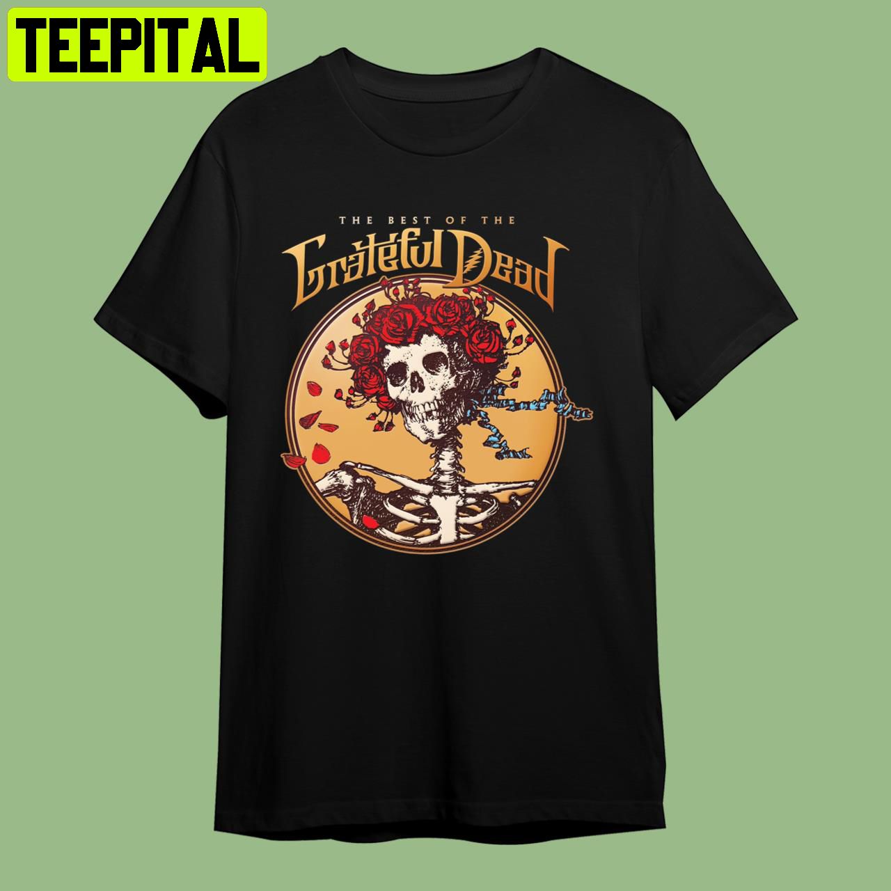 The Best Of The Greatful Dead Retro Art Unisex T-Shirt The Best Of The Greatful Dead Retro Art Unisex T-Shirt