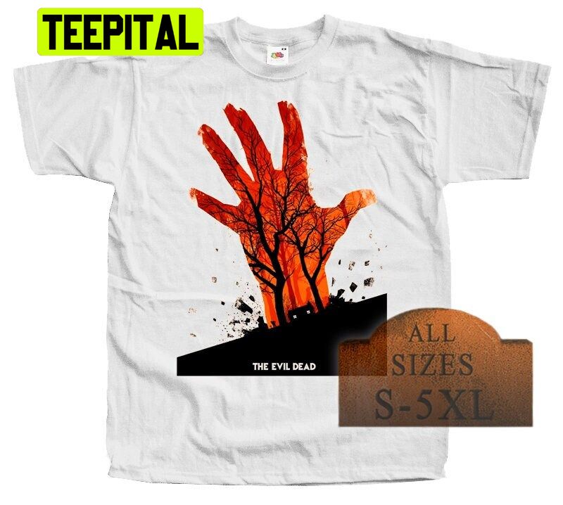 The Evil Dead V15 Horror Poster Trending Unisex T-Shirt The Evil Dead V15 Horror Poster Trending Unisex T-Shirt