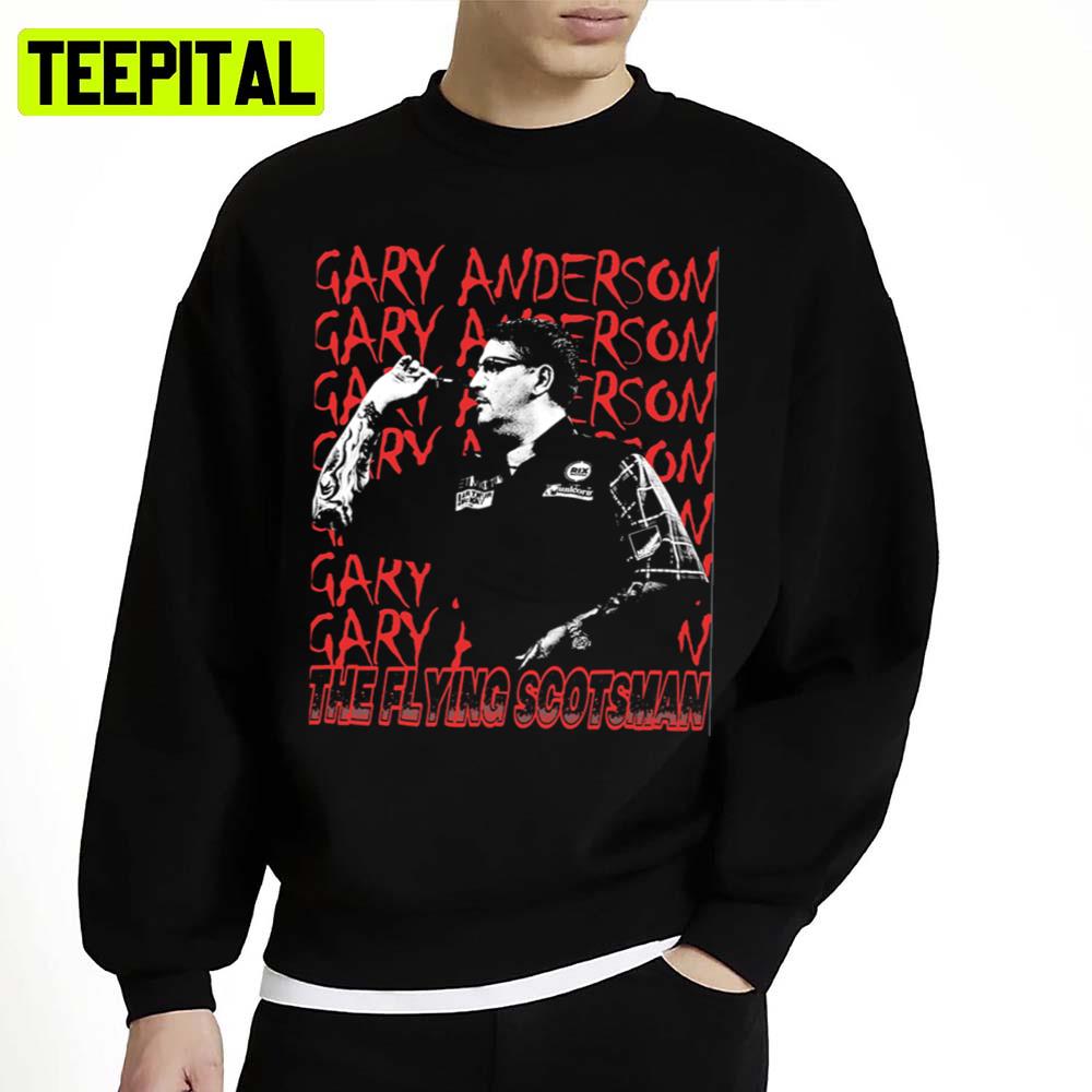 The Flying Scotyman Darts Player Unisex Sweatshirt The Flying Scotyman Darts Player Unisex Sweatshirt
