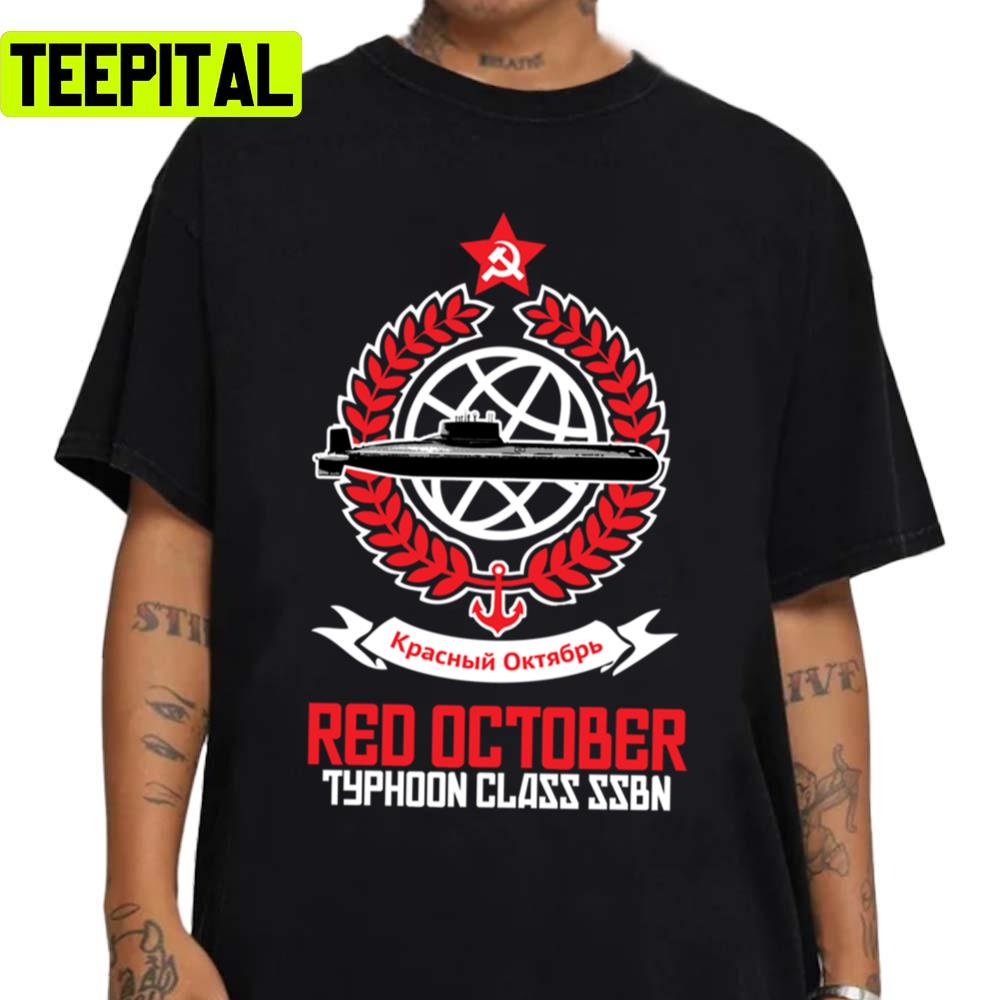 The Hunt For Red October Déign Unisex Sweatshirt The Hunt For Red October Déign Unisex Sweatshirt