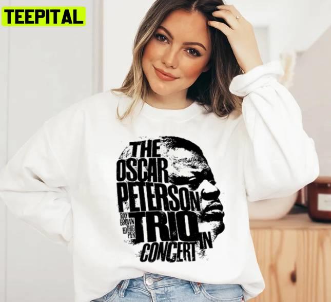 The Jazz Legend The Oscar Peterson Trio Unisex Sweatshirt The Jazz Legend The Oscar Peterson Trio Unisex Sweatshirt