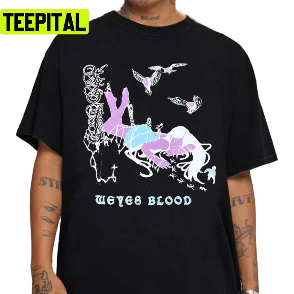 The Lonely Girl Weyes Blood Unisex Sweatshirt The Lonely Girl Weyes Blood Unisex Sweatshirt