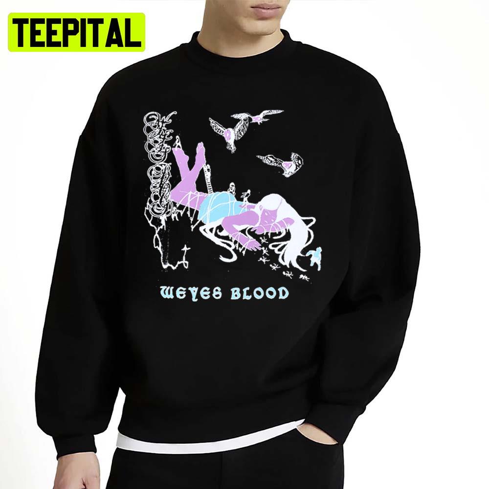 The Lonely Girl Weyes Blood Unisex Sweatshirt The Lonely Girl Weyes Blood Unisex Sweatshirt