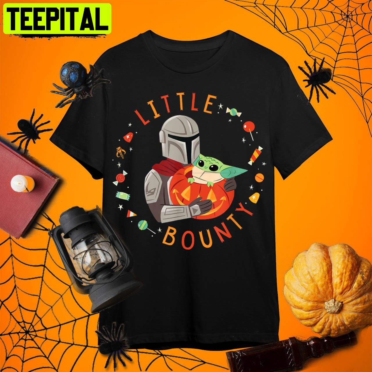 The Mandalorian Grogu Little Bounty Star Wars Retro Art Unisex T-Shirt The Mandalorian Grogu Little Bounty Star Wars Retro Art Unisex T-Shirt