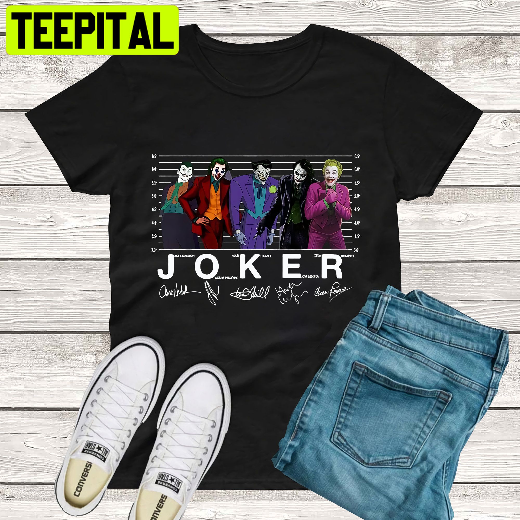The Mugshot Batman Joaquin Phoenix Suicide Squad Heath Ledger Trending Unisex T-Shirt The Mugshot Batman Joaquin Phoenix Suicide Squad Heath Ledger Trending Unisex T-Shirt