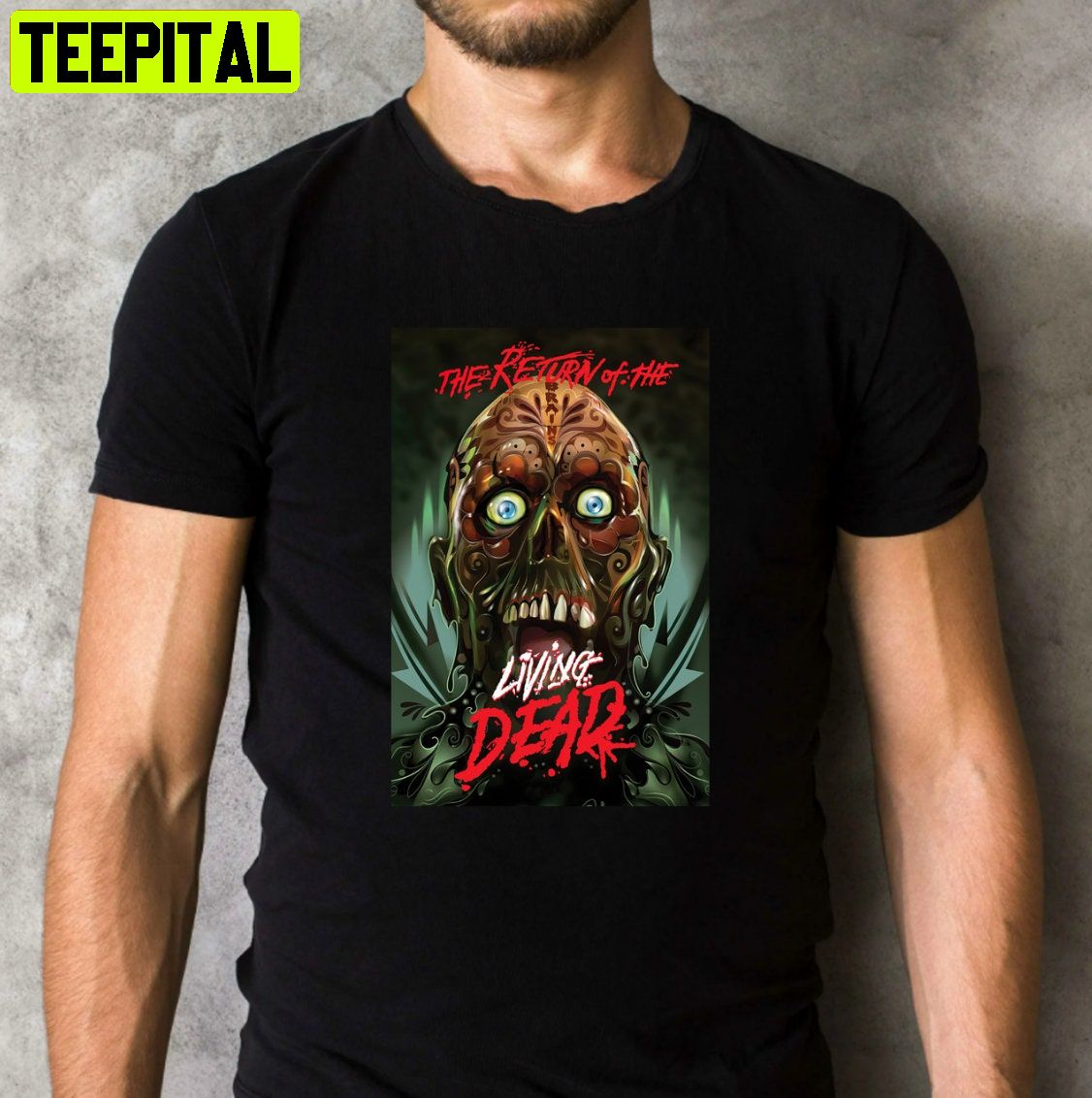 The Return Of The Living Dead 1985 Scary Movie Retro Design T-Shirt The Return Of The Living Dead 1985 Scary Movie Retro Design T-Shirt