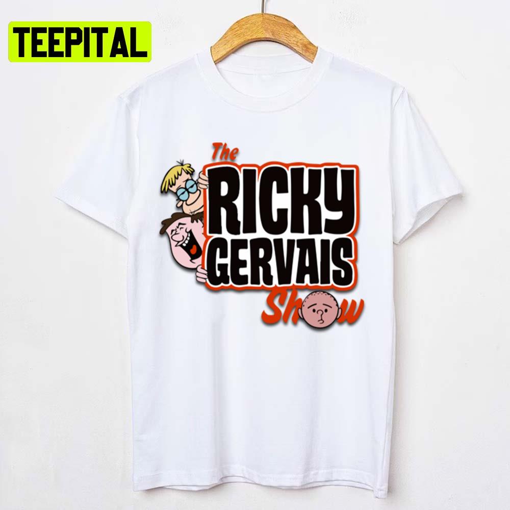 The Ricky Gervais Show Retro Logo Xfm Unisex T-Shirt The Ricky Gervais Show Retro Logo Xfm Unisex T-Shirt