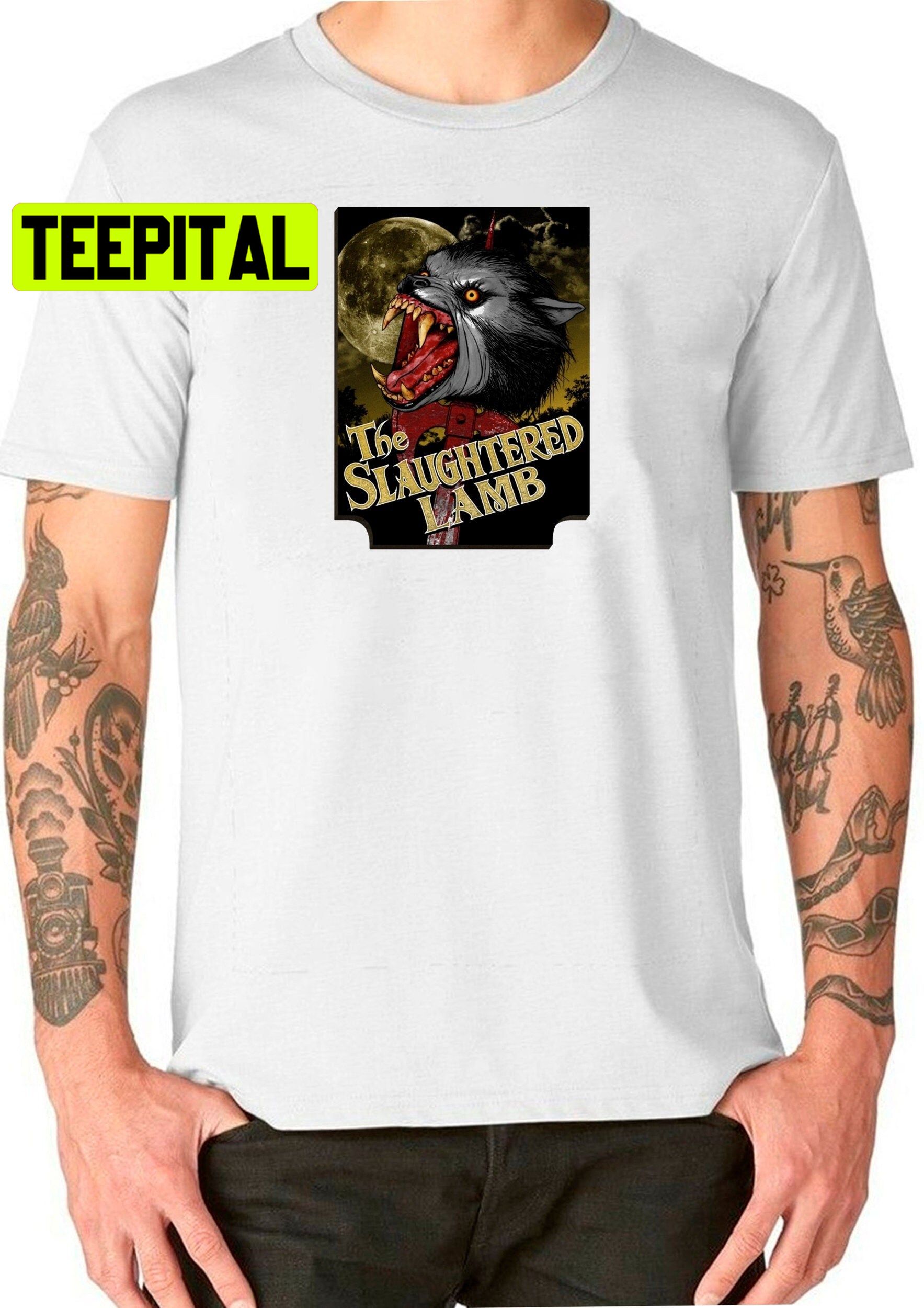 The Slaughtered Lamb American Werewolf In London Trending Unisex T-Shirt The Slaughtered Lamb American Werewolf In London Trending Unisex T-Shirt