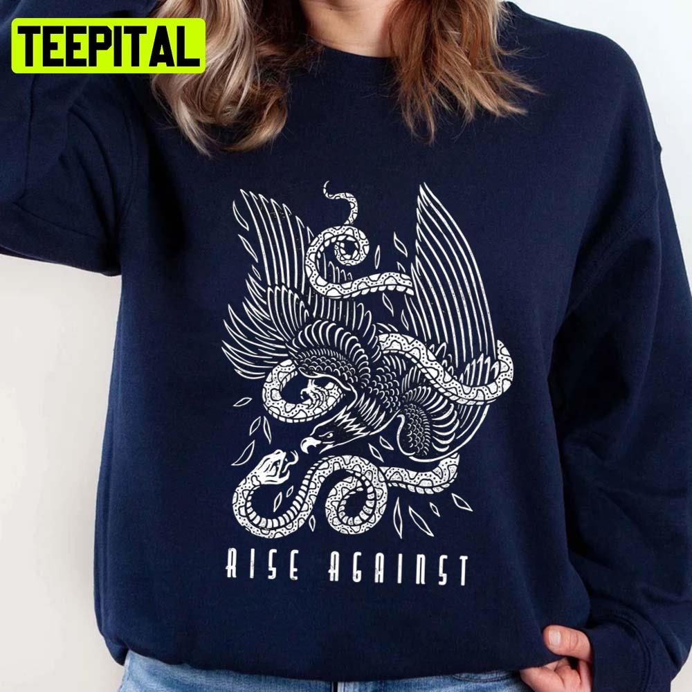 The Struggle Illustration Rise Against Unisex Sweatshirt The Struggle Illustration Rise Against Unisex Sweatshirt