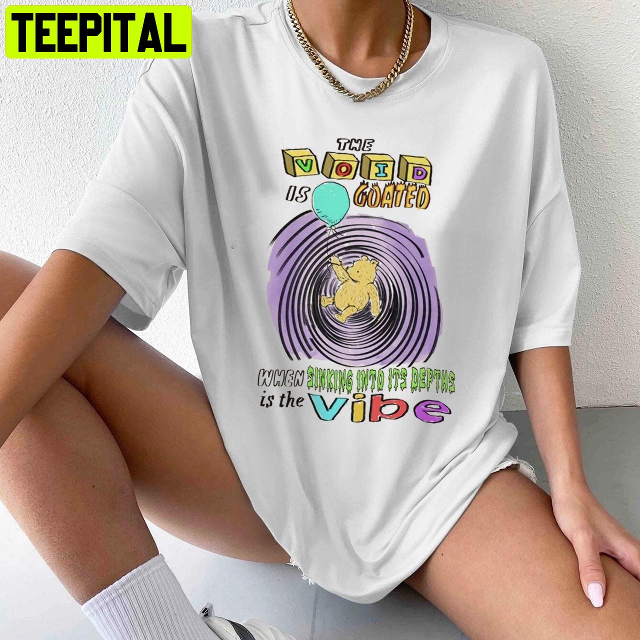 The Void Is Goated When Sinking Into It's Depths Unisex T-Shirt The Void Is Goated When Sinking Into It's Depths Unisex T-Shirt