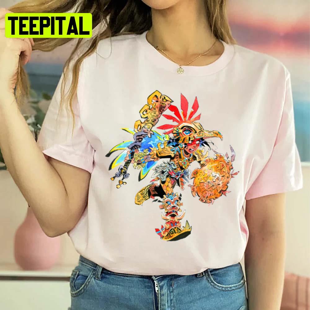 The Warrior Maya And The Three Funny Unisex T-Shirt The Warrior Maya And The Three Funny Unisex T-Shirt