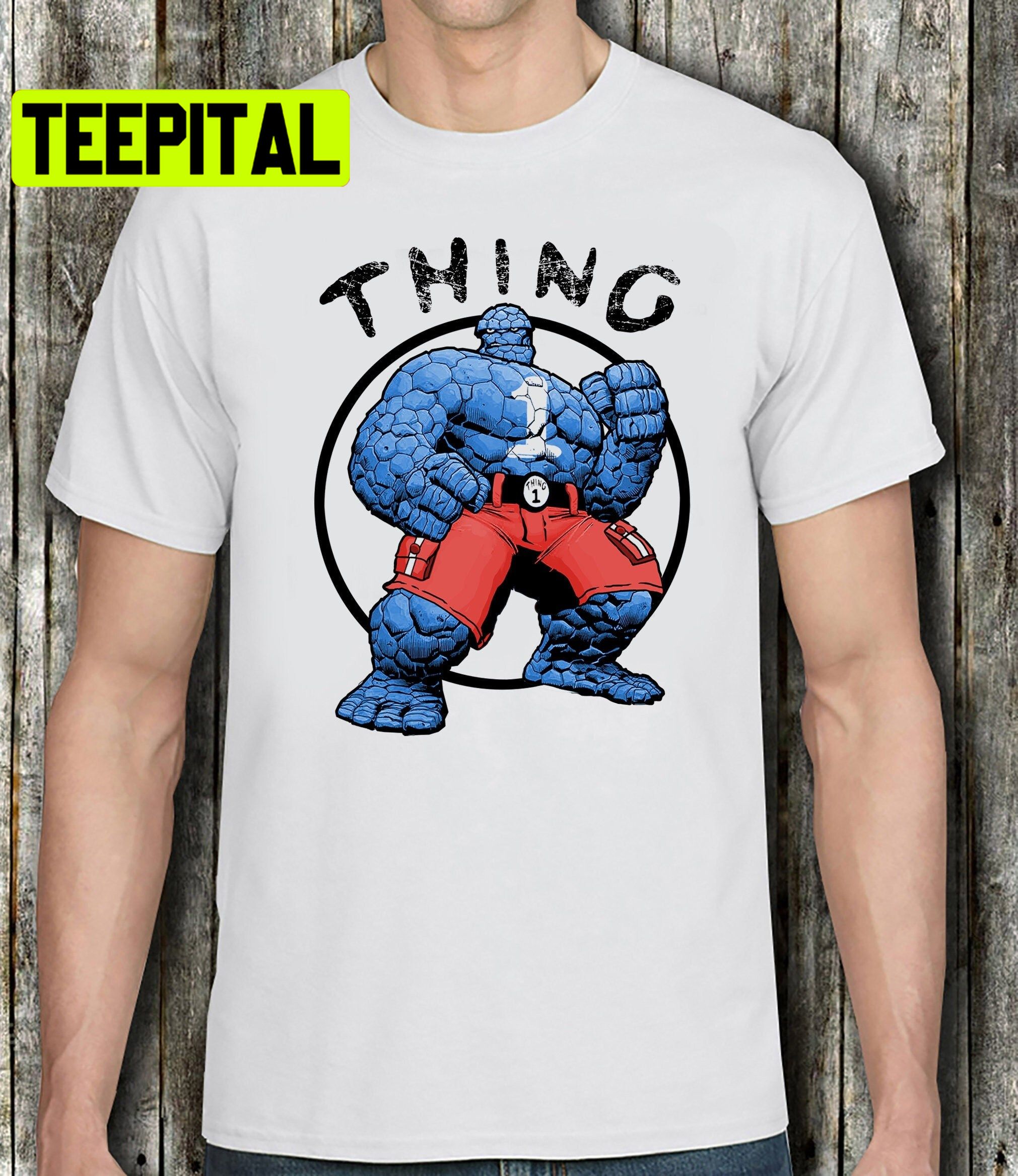 Thing One Fantastic Four Dr Seuss Mash Up Trending Unisex T-Shirt Thing One Fantastic Four Dr Seuss Mash Up Trending Unisex T-Shirt