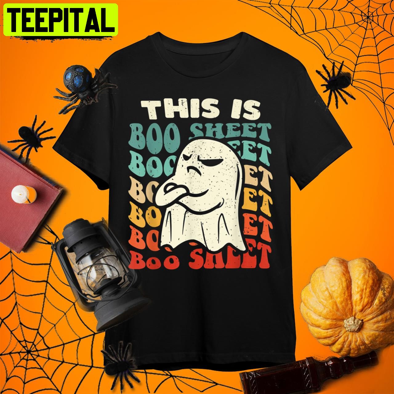 This Is Boo Sheet Ghost Halloween Costume Funny Gift Retro Art Unisex T-Shirt This Is Boo Sheet Ghost Halloween Costume Funny Gift Retro Art Unisex T-Shirt