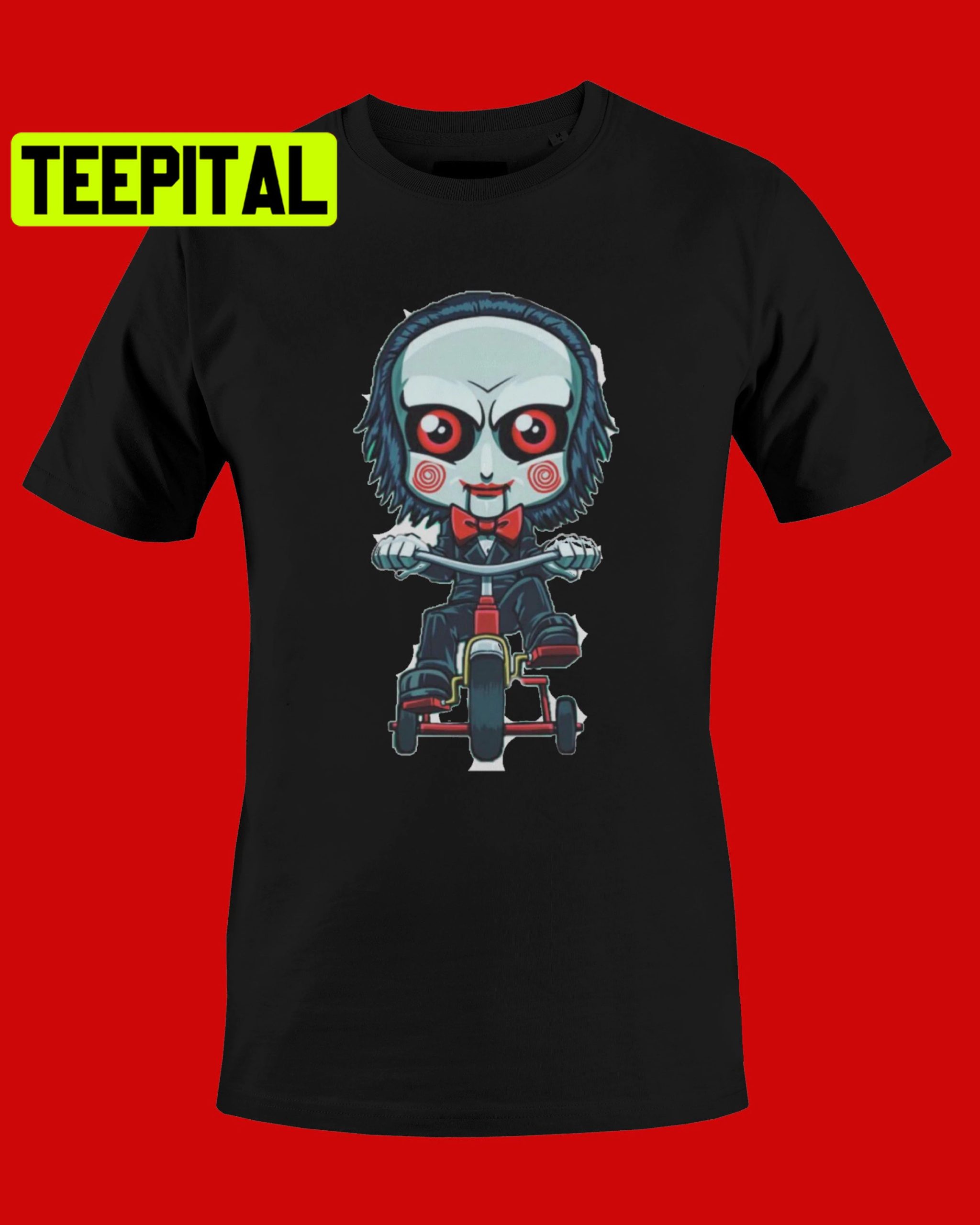 Toddleryouth Jigsaw Saw Horror Movie Character Halloween Trending Unisex T-Shirt Toddleryouth Jigsaw Saw Horror Movie Character Halloween Trending Unisex T-Shirt
