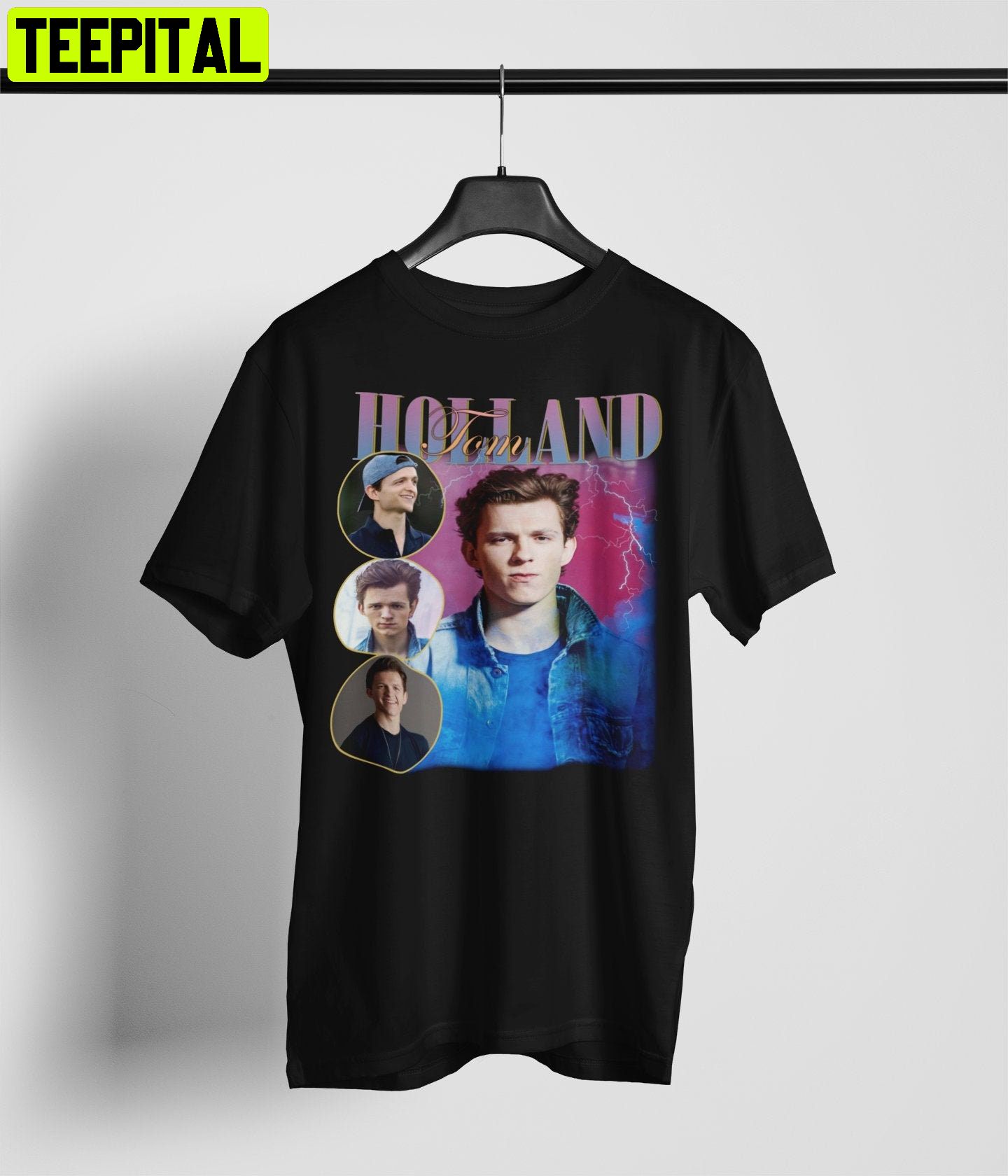 Tom Holland Vintage Inspired 90s Rap Unisex T-Shirt Tom Holland Vintage Inspired 90s Rap Unisex T-Shirt