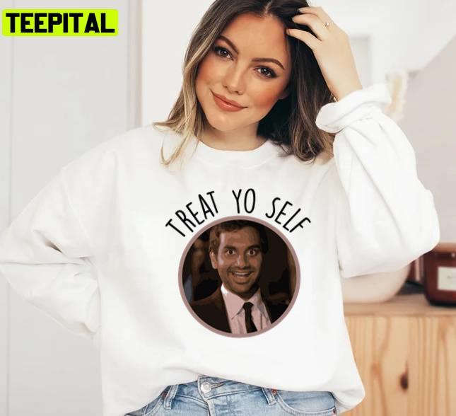 Treat Yo Self Tom Haverford Stand Up Comedian Unisex T-Shirt Treat Yo Self Tom Haverford Stand Up Comedian Unisex T-Shirt