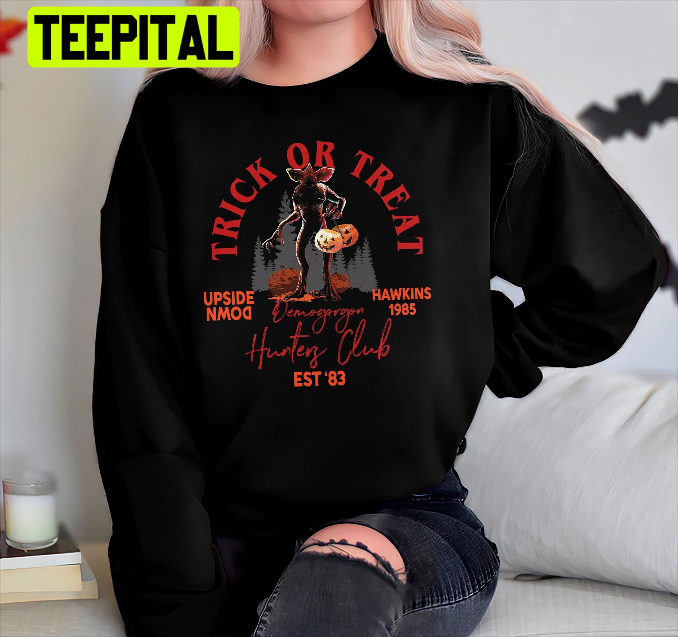 Trick Or Treat Halloween Things Stranger Trending Unisex Shirt Trick Or Treat Halloween Things Stranger Trending Unisex Shirt