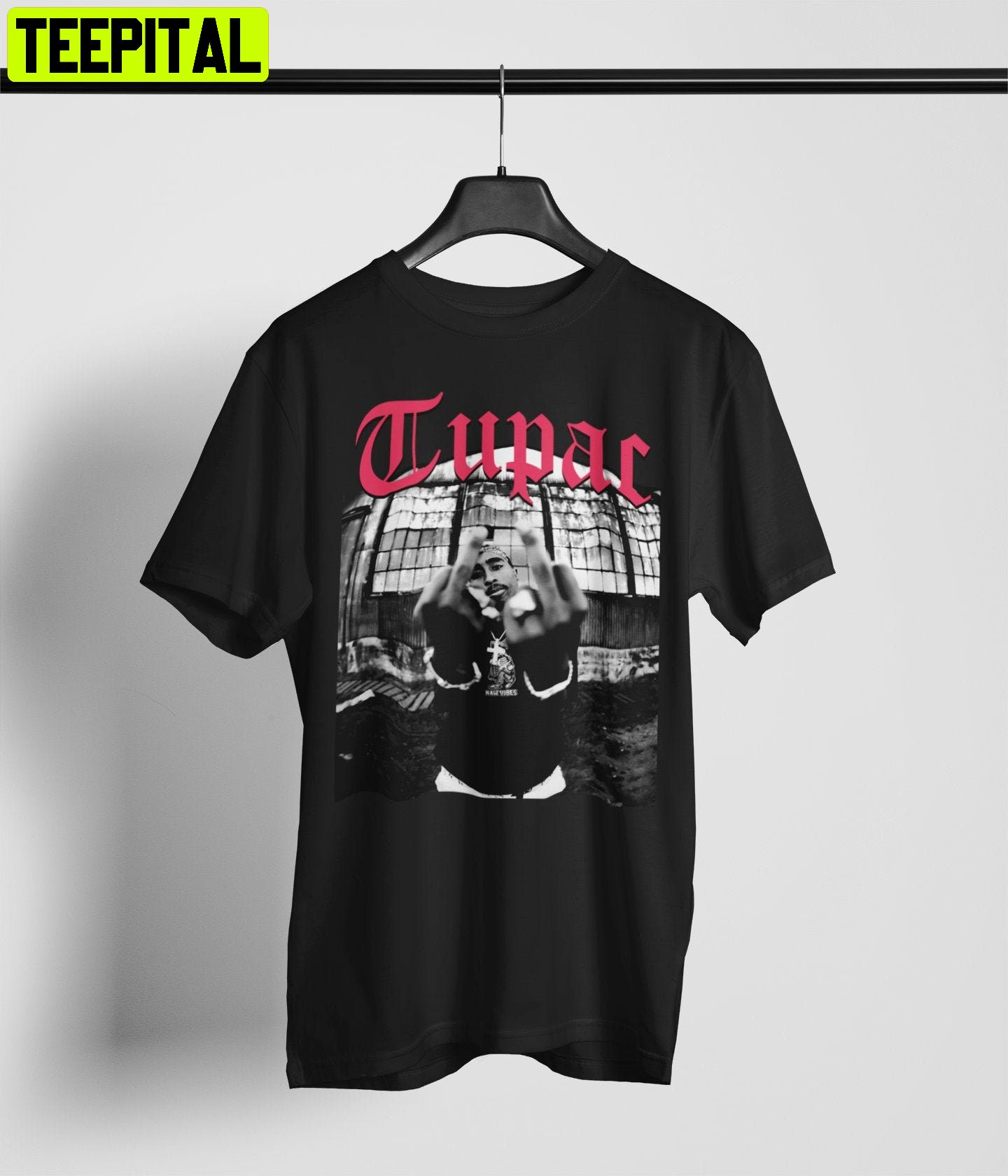 Tupac Shakur Rapper Vintage Inspired 90s Rap Unisex T-Shirt Tupac Shakur Rapper Vintage Inspired 90s Rap Unisex T-Shirt
