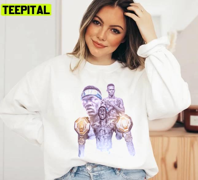 Ufc Champion Fighter Art Israel Adesanya Unisex T-Shirt Ufc Champion Fighter Art Israel Adesanya Unisex T-Shirt