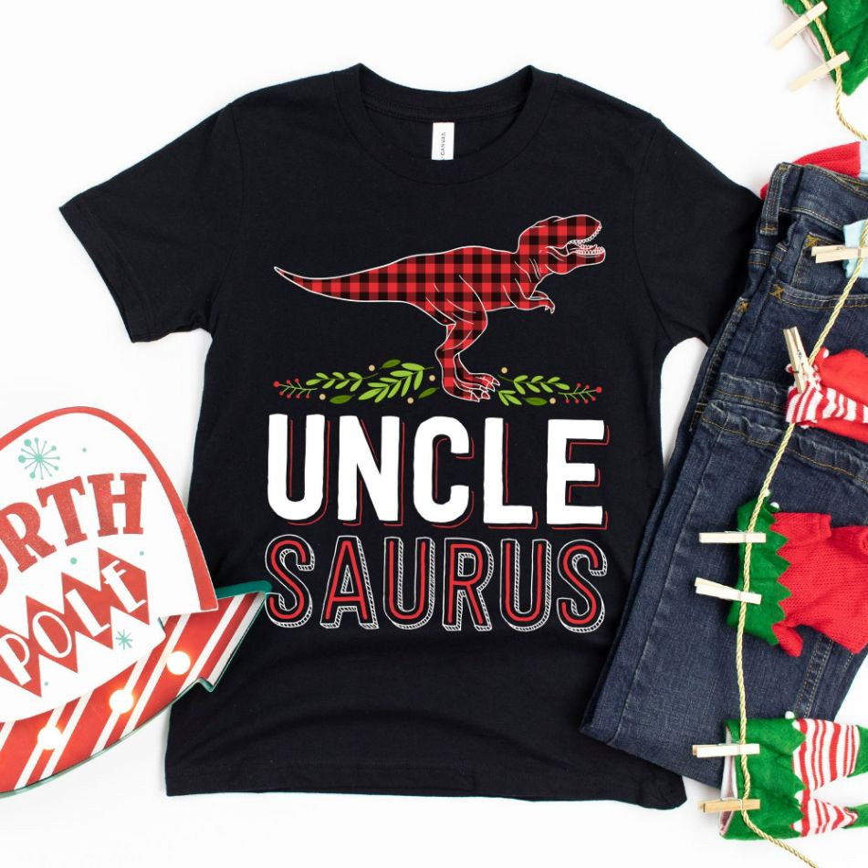 Uncle Saurus Christmas T-Shirt Uncle Saurus Christmas T-Shirt