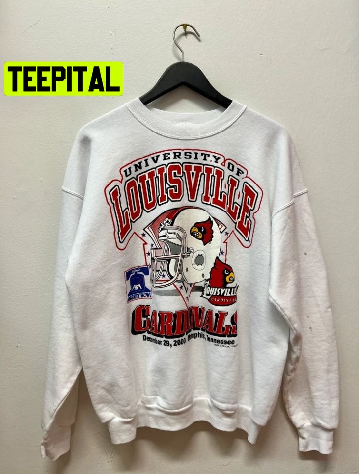 University Of Louisville Cardinals Football Unisex Sweatshirt University Of Louisville Cardinals Football Unisex Sweatshirt