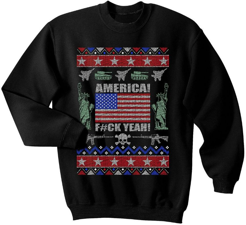 USA Ugly Christmas Sweater USA Ugly Christmas Sweater