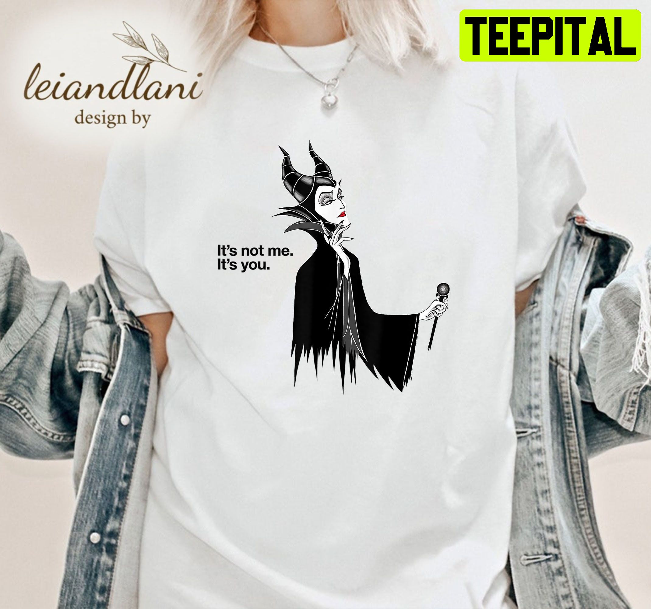 Villains Maleficent It's Not Me It's You Sleeping Beauty Villain Minimalist Halloween Unisesx T-Shirt Villains Maleficent It's Not Me It's You Sleeping Beauty Villain Minimalist Halloween Unisesx T-Shirt