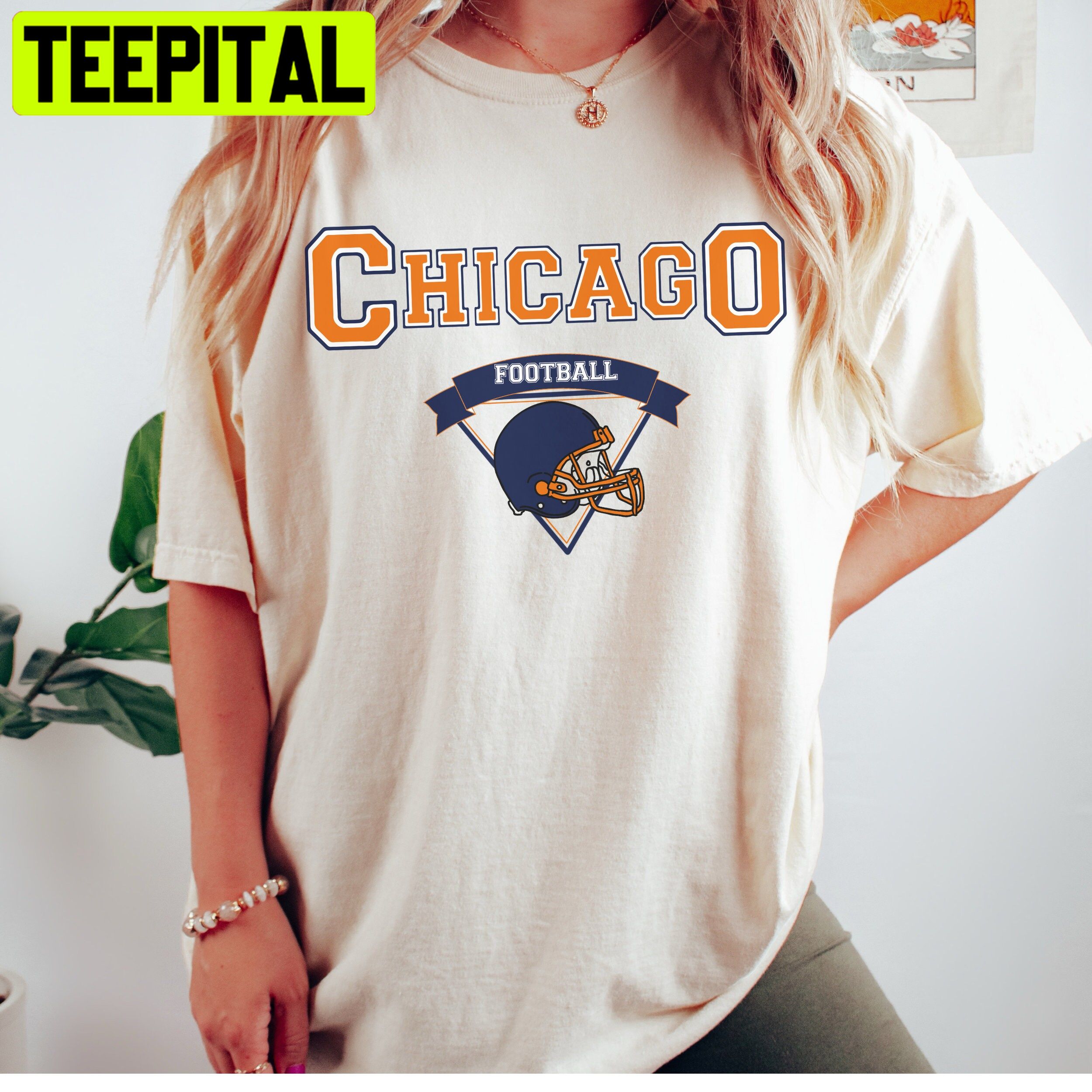 Vintage Chicago Bears Football Unisex T-Shirt Vintage Chicago Bears Football Unisex T-Shirt