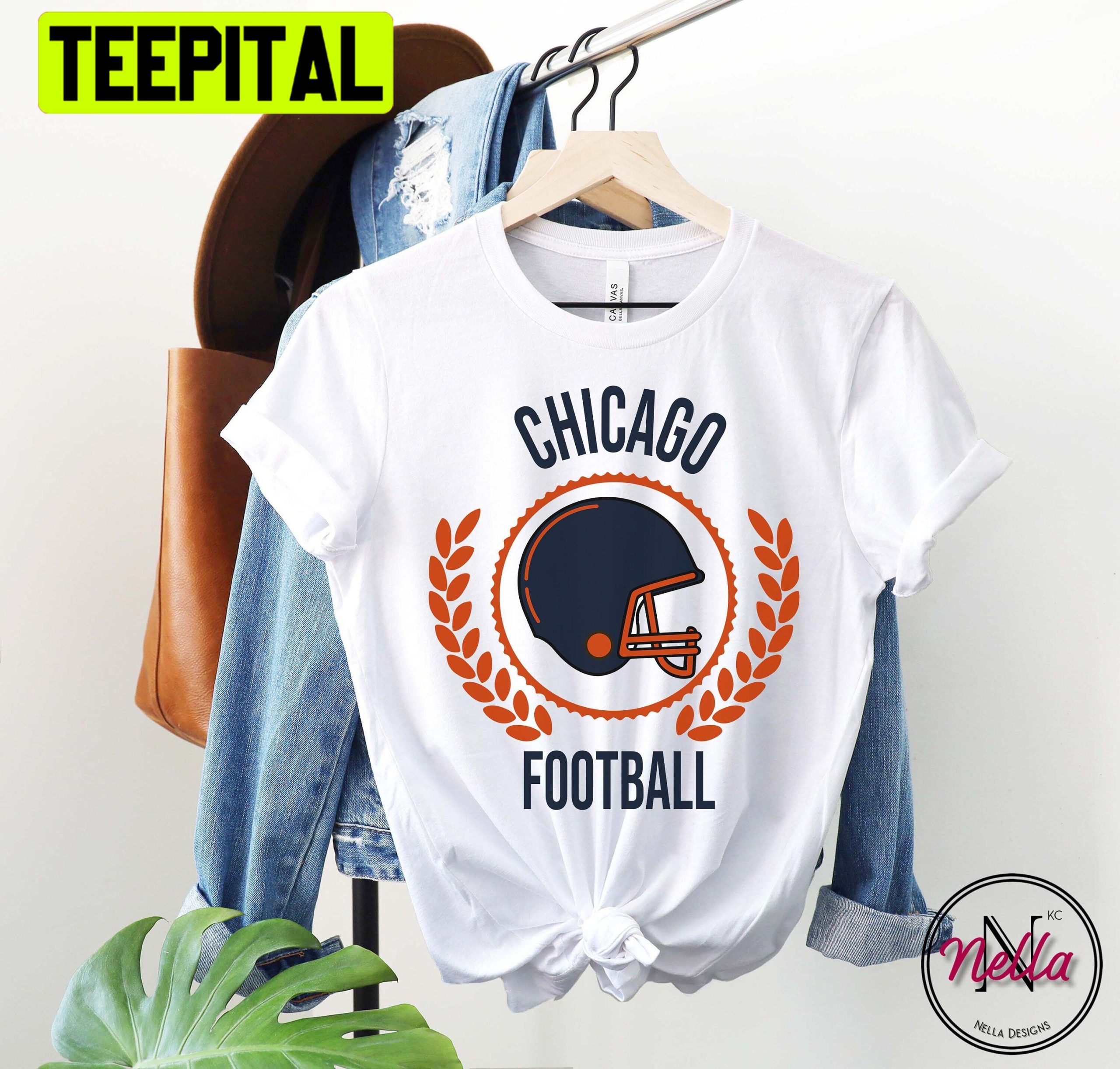 Vintage Chicago Football Trending Unisex T-Shirt Vintage Chicago Football Trending Unisex T-Shirt
