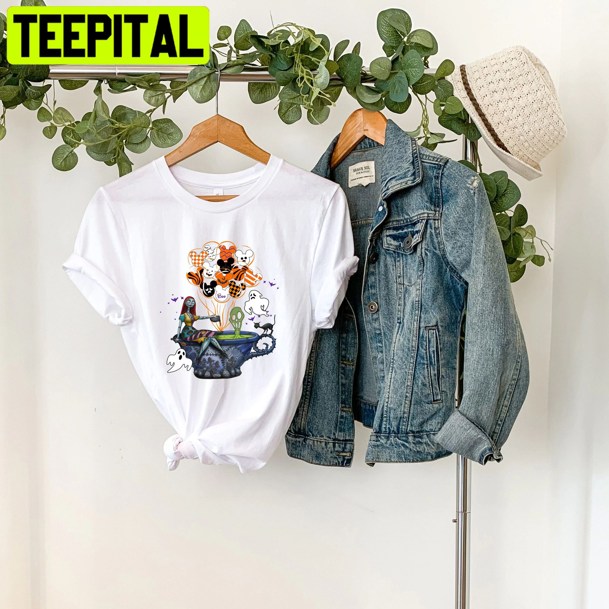Vintage Corpse Bride Disney Mickey Head Trending Unisex T-Shirt Vintage Corpse Bride Disney Mickey Head Trending Unisex T-Shirt