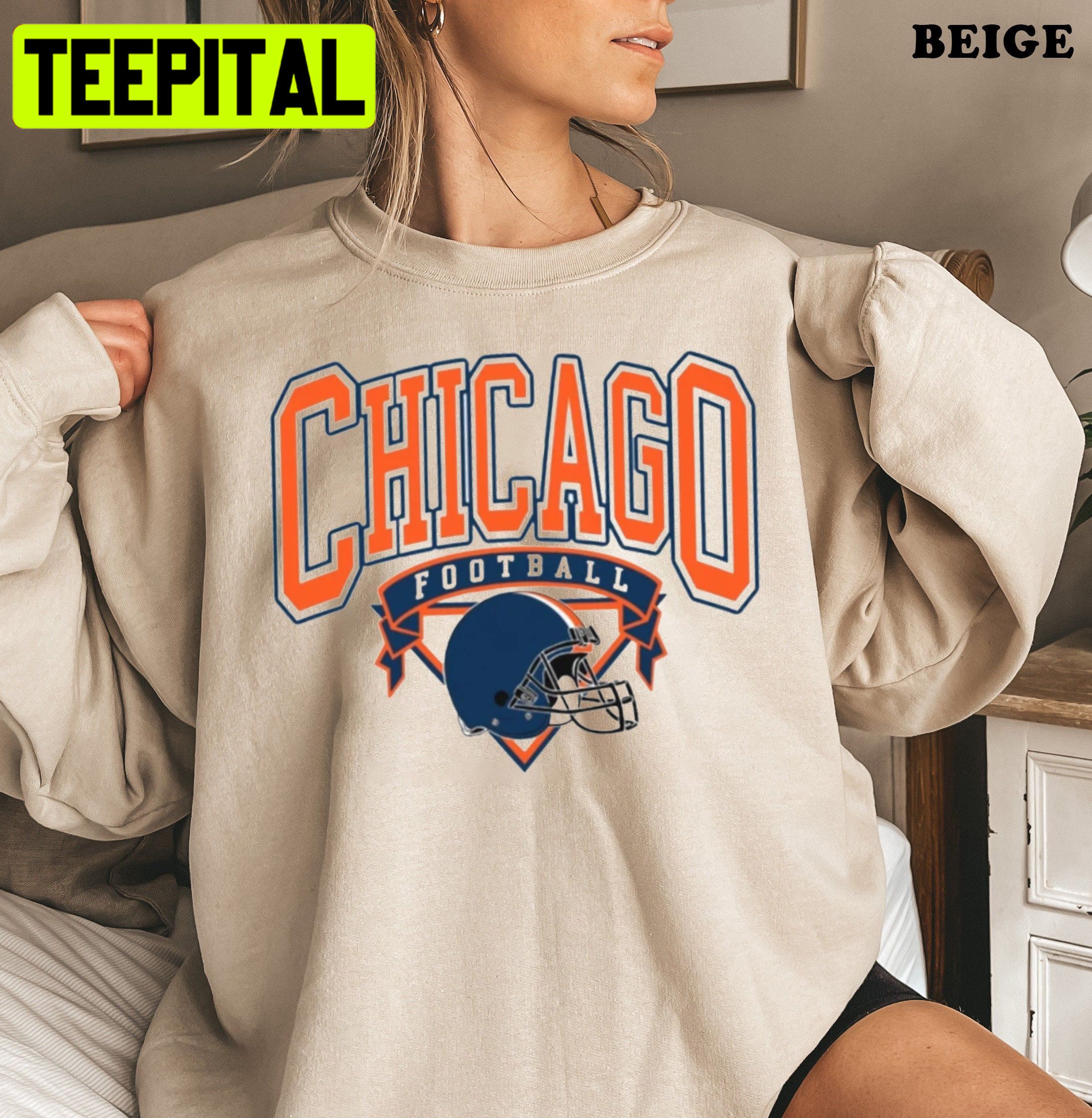 Vintage Da Bears Chicago Bears Football Trending Unisex Sweatshirt Vintage Da Bears Chicago Bears Football Trending Unisex Sweatshirt