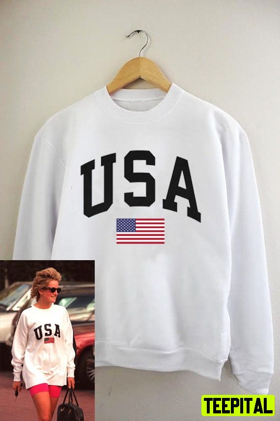 Vintage Design Princess Diana Unisex Sweatshirt Vintage Design Princess Diana Unisex Sweatshirt