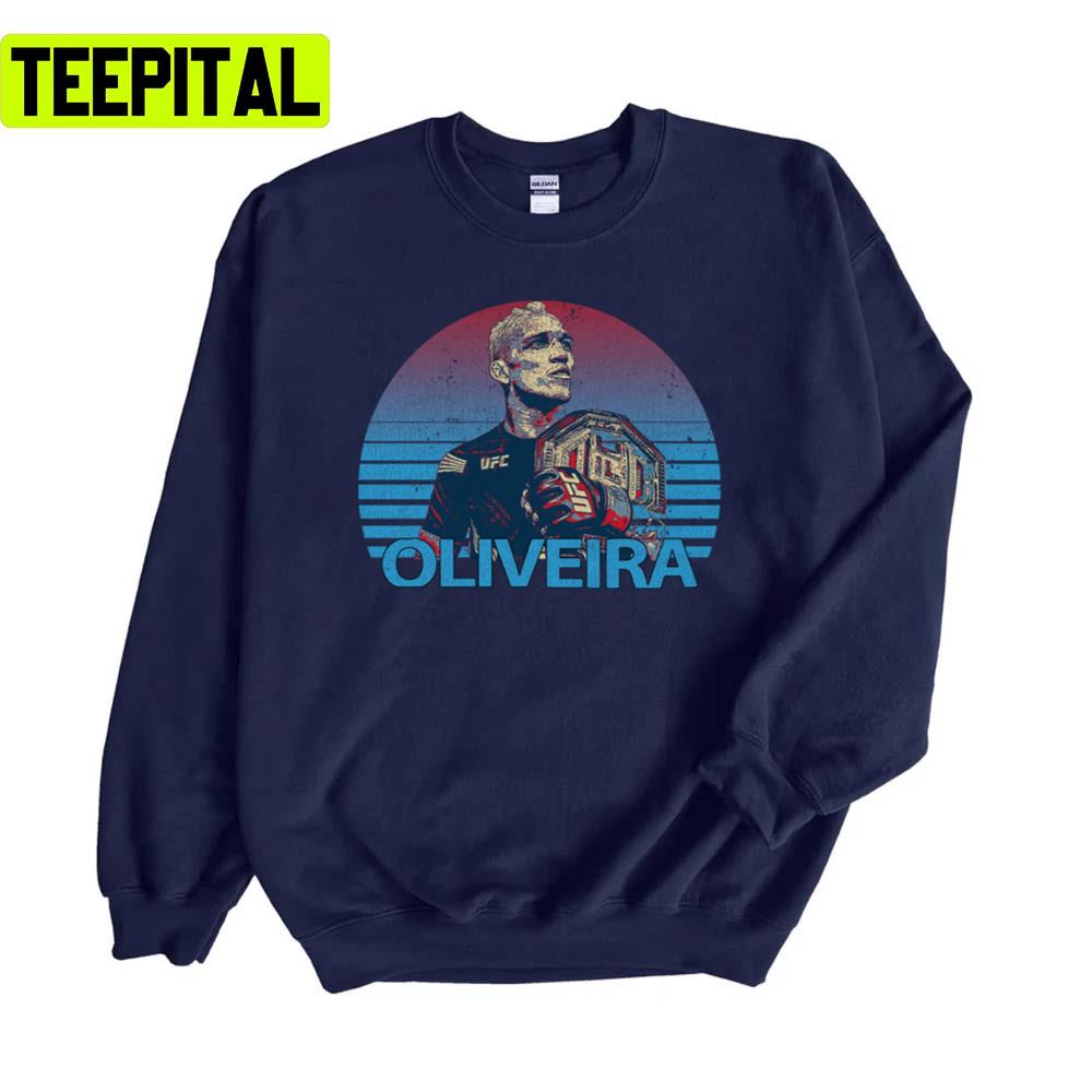 Vintage Design Ufc Fighter Charles Oliveira Unisex Sweatshirt Vintage Design Ufc Fighter Charles Oliveira Unisex Sweatshirt