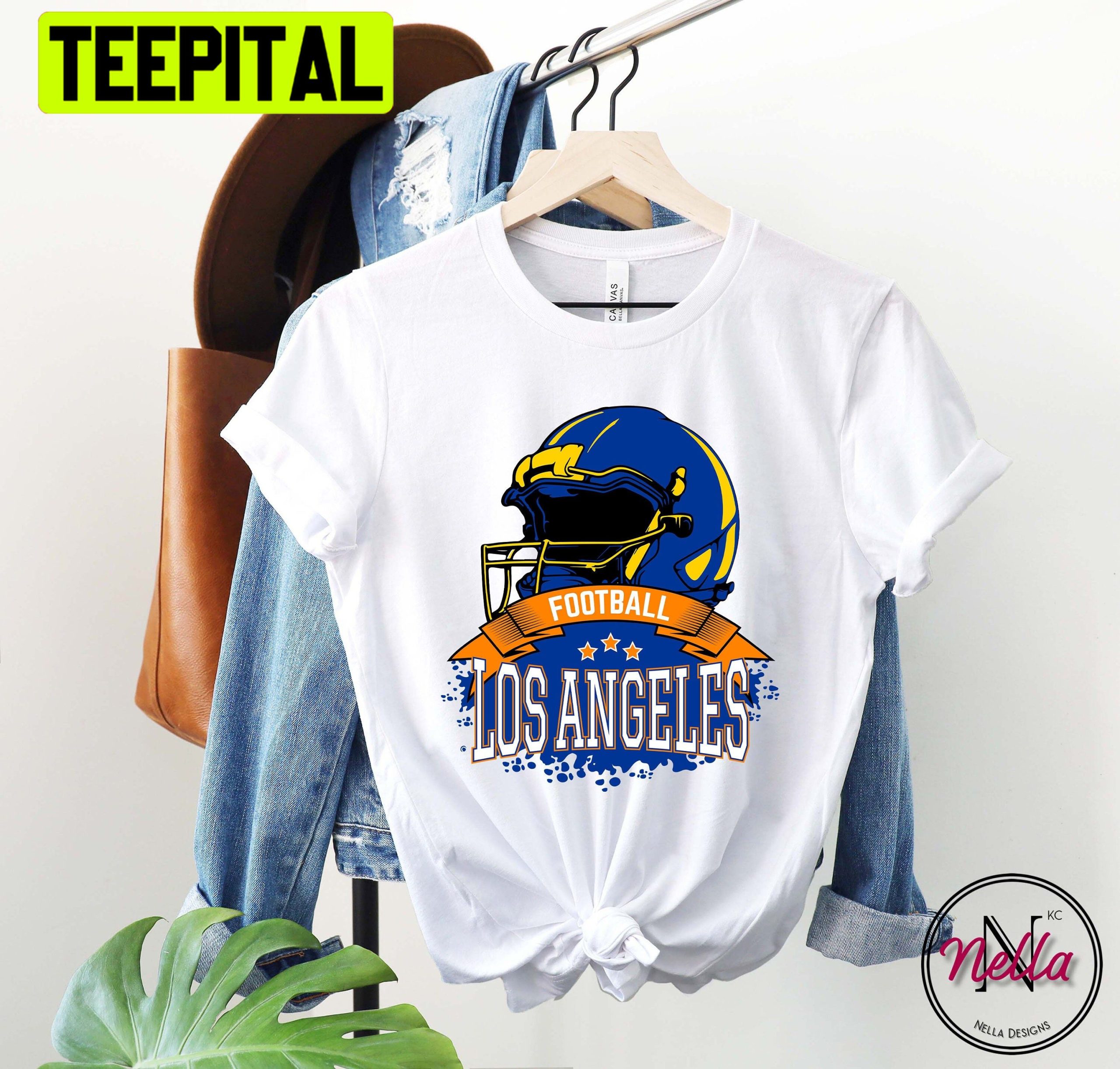 Vintage Los Angeles Football Unisex T-Shirt Vintage Los Angeles Football Unisex T-Shirt