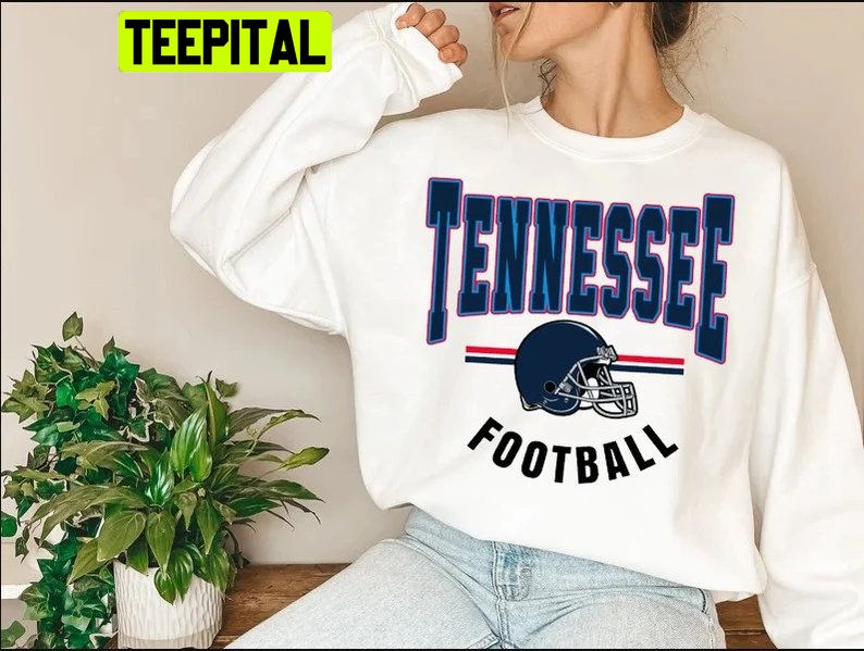 Vintage Retro Style Tennessee Football Unisex Sweatshirt Vintage Retro Style Tennessee Football Unisex Sweatshirt