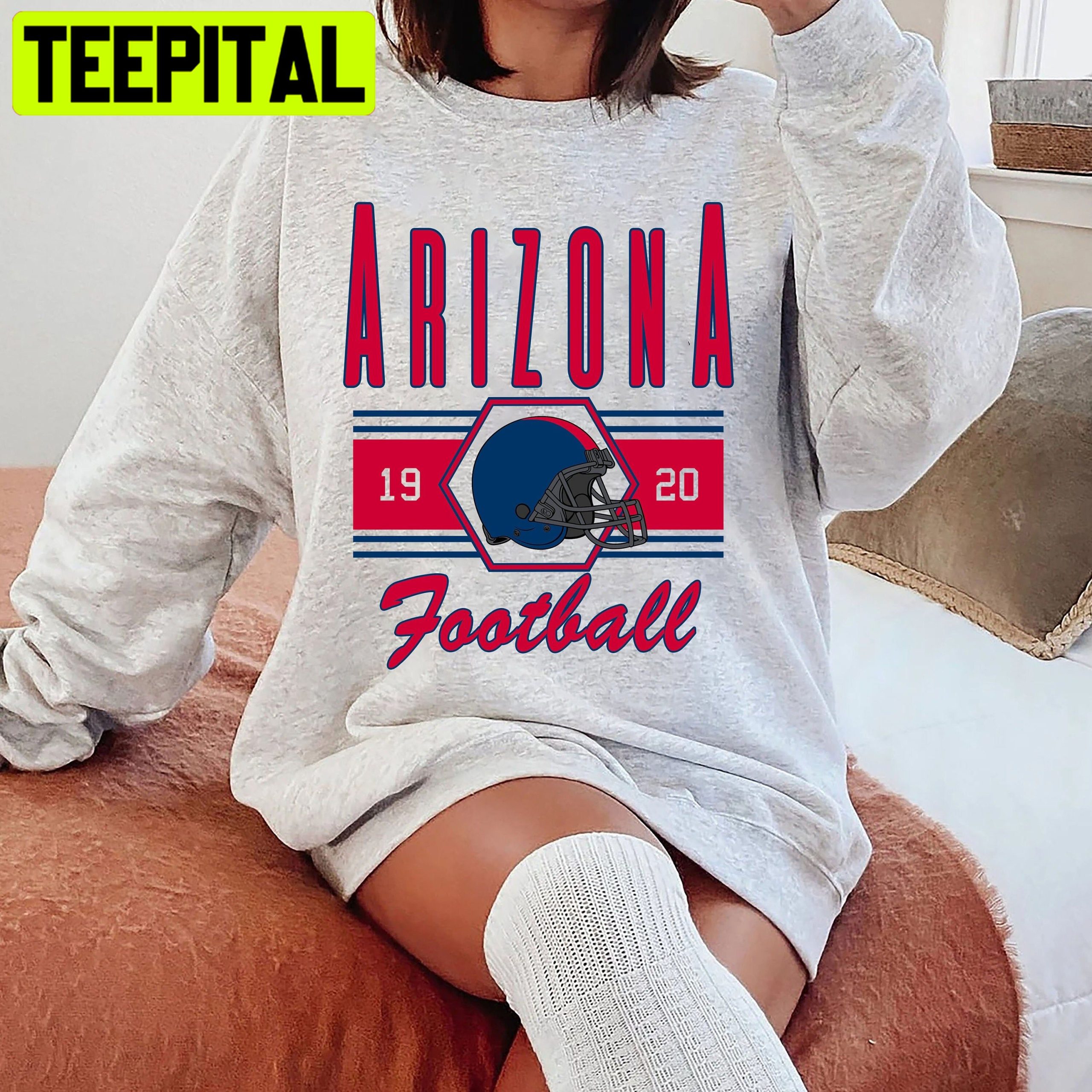 Vintage Style Arizona Football Game Day Unisex Sweatshirt Vintage Style Arizona Football Game Day Unisex Sweatshirt