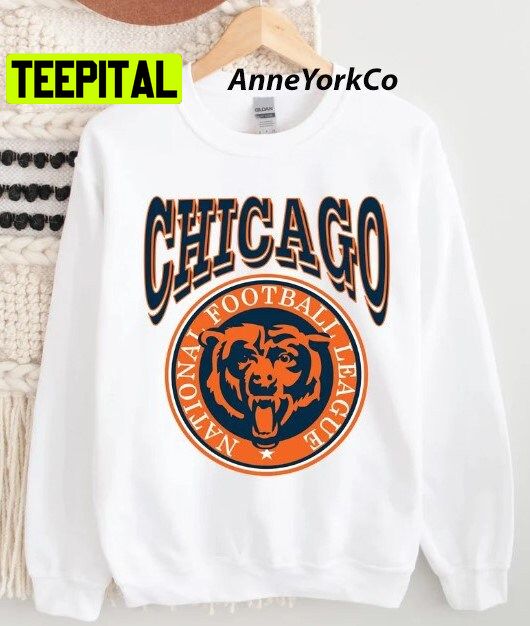 Vintage Style Chicago Sunday Football Unisex Sweatshirt Vintage Style Chicago Sunday Football Unisex Sweatshirt