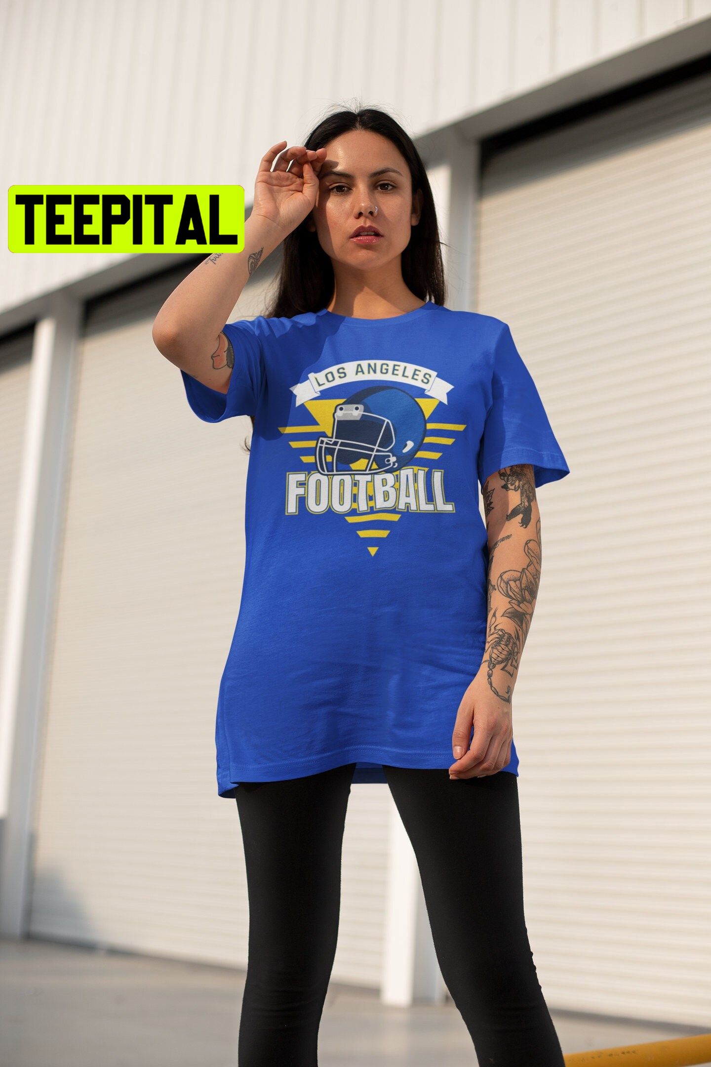 Vintage Style Los Angeles Football Unisex T-Shirt Vintage Style Los Angeles Football Unisex T-Shirt