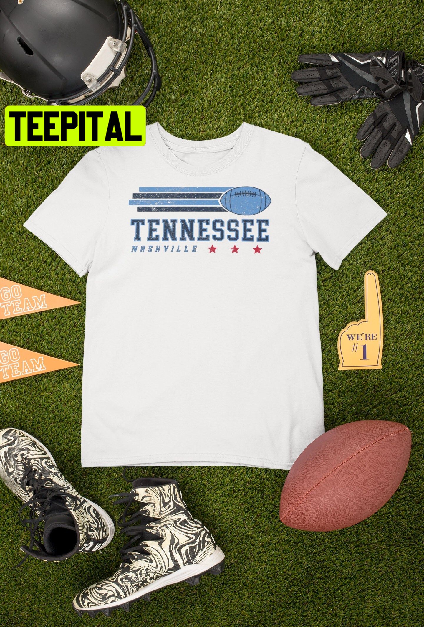 Vintage Titans Football Unisex T-Shirt Vintage Titans Football Unisex T-Shirt