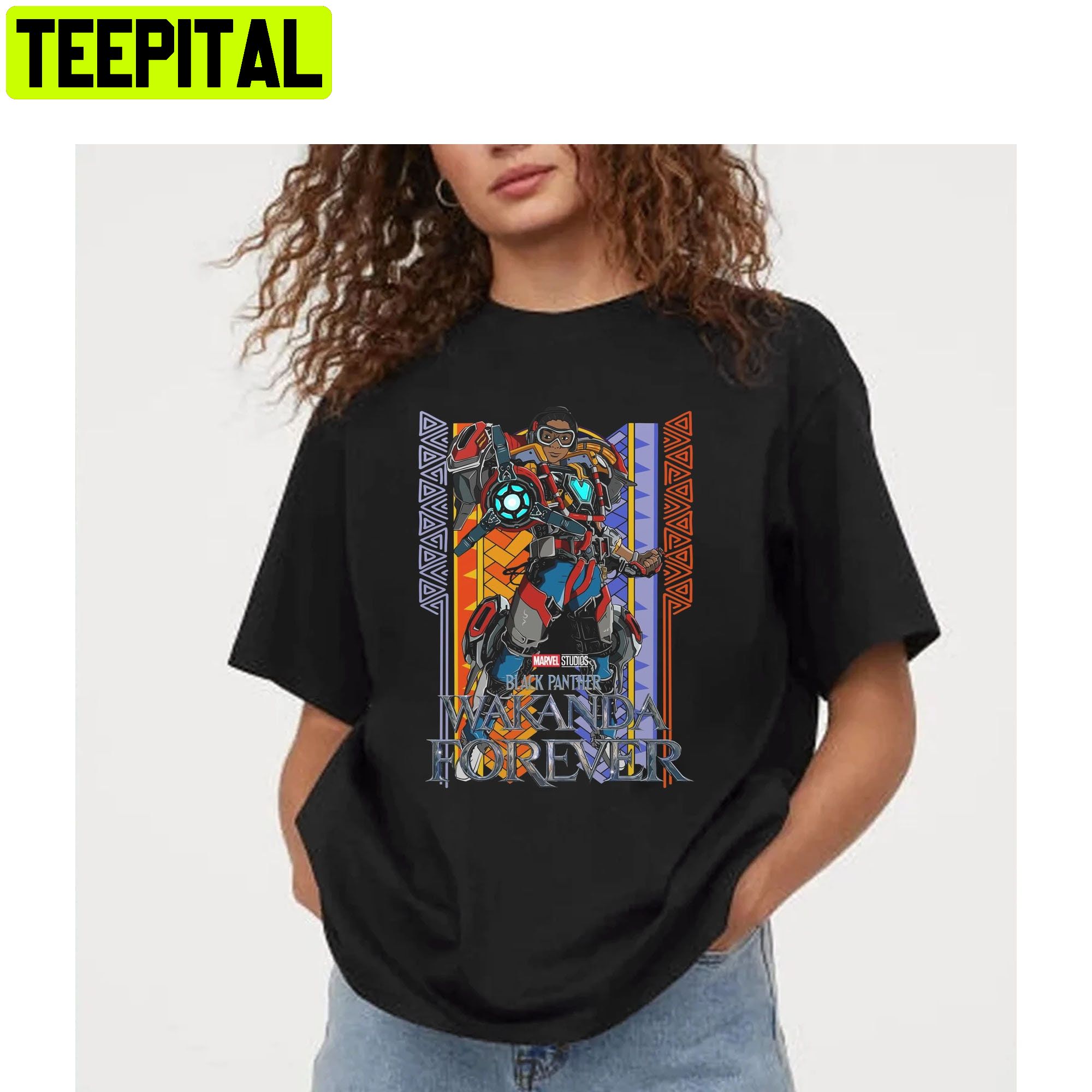 Wakanda Forever Ironheart Marvel Unisex T-Shirt Wakanda Forever Ironheart Marvel Unisex T-Shirt