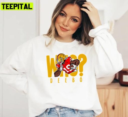 Who Deebo Yellow Football Art Unisex T-Shirt