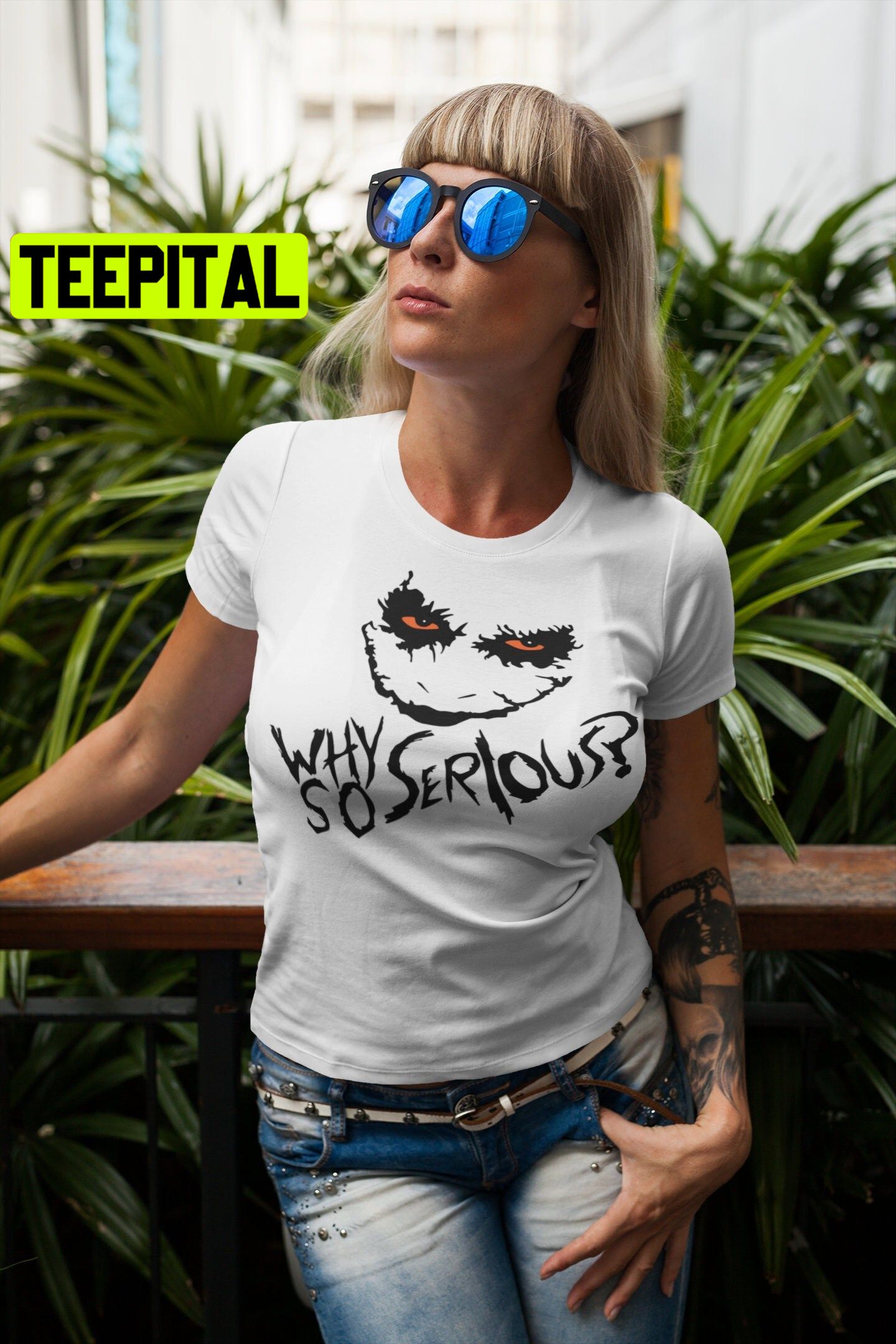 Why So Serious Joker Halloween Trending Unisex T-Shirt Why So Serious Joker Halloween Trending Unisex T-Shirt