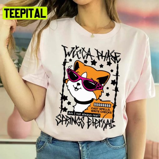 Wicca Phase Springs Eternal Cat Unisex Sweatshirt