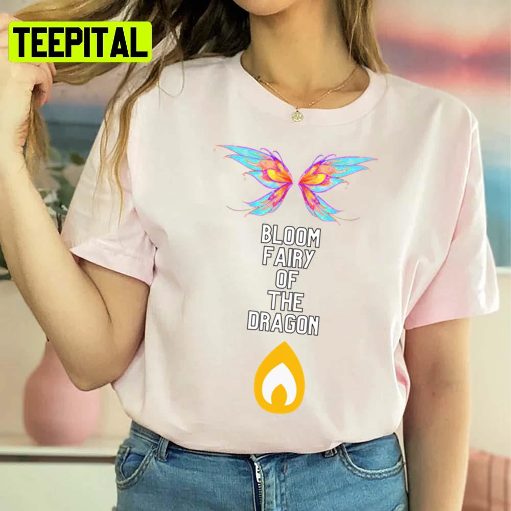 Winx Club Bloom Fairy Of The Dragon Unisex T-Shirt Winx Club Bloom Fairy Of The Dragon Unisex T-Shirt